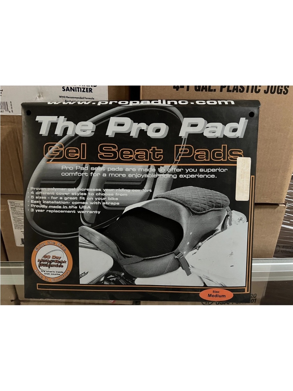 The Gel Seat Pad - Black